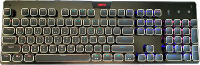 앱코(ABKO) K840 사각 레트로 축교환 기계식 키보드