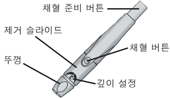 아큐-첵 가이드(Accu-Chek Guide) : 채혈기