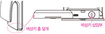 TANK P2000 계열 : 실외에서 비상키로 문 열기