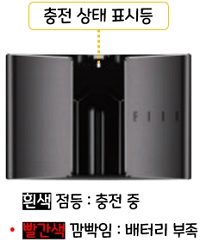 FIIL CC Pro2 : 충전 상태 표시등