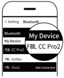FIIL CC Pro2 : 블루투스 연결