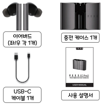 FIIL CC Pro2 : 구성품