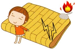 일월(ILWOUL) 온수 매트 보일러 : 경고