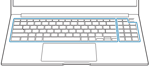 삼성 갤럭시 북 5 프로 (Galaxy Book 5 Pro) 노트북 : 40.62cm(16inch) 모델 키패드