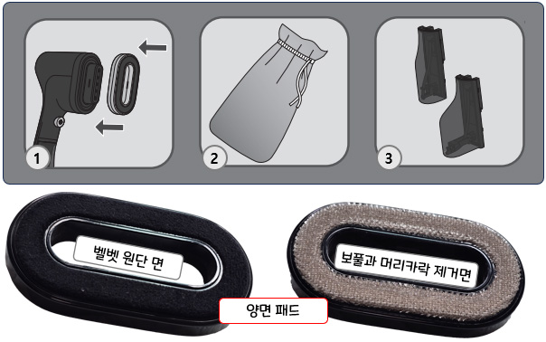 테팔 핸디형 스팀 다리미 퓨어 팝 DT2040KO : 액세서리