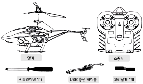 3채널 이카루스 파이널 히어로 (3-Channel Icarus Final Hero) : 구성품
