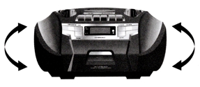 CD/MP3 Portable Cassette 롯데 핑키 700 (LOTTE Pingky-700) : 라디오 방송 동작하기