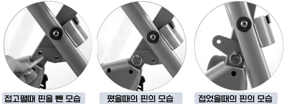 숀리 엑스 바이크 (Sean Lee X Bike) XP-652-G1 : 접고 펴는 방법