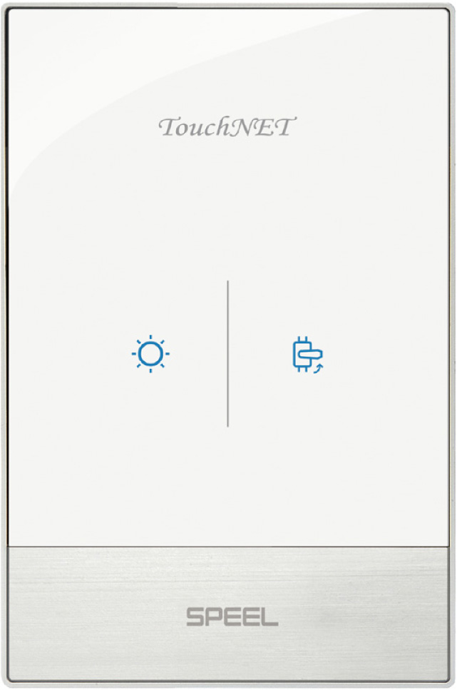 터치넷(TouchNET) 일괄소등+가스차단 스위치 : 모델명 STS-102S-G-T2RI (출처: 스필 홈페이지)