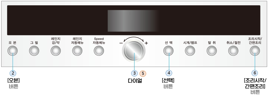 LG DIOS 광파오븐 MZ941CB : 오븐 기능 사용 방법