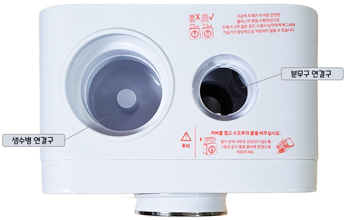 홈플래닛 생수병 가습기 GO-2080C : 사용 방법