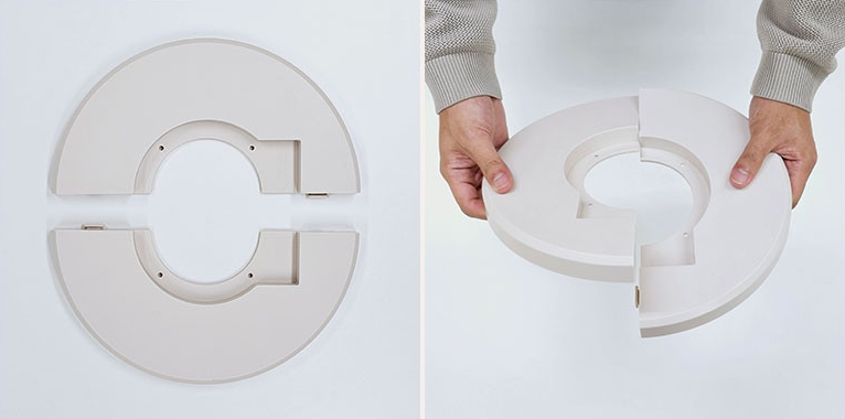 신일 프리미엄 2way 카본히터 SEH-CB0128 : 하단부 조립 방법