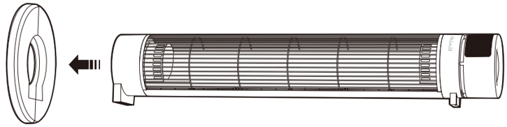 신일 프리미엄 2way 카본히터 SEH-CB0128 : 바닥형 사용 방법