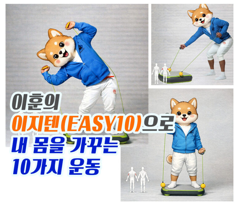 이훈의 이지텐(easy10)으로 내 몸을 가꾸는 10가지 운동