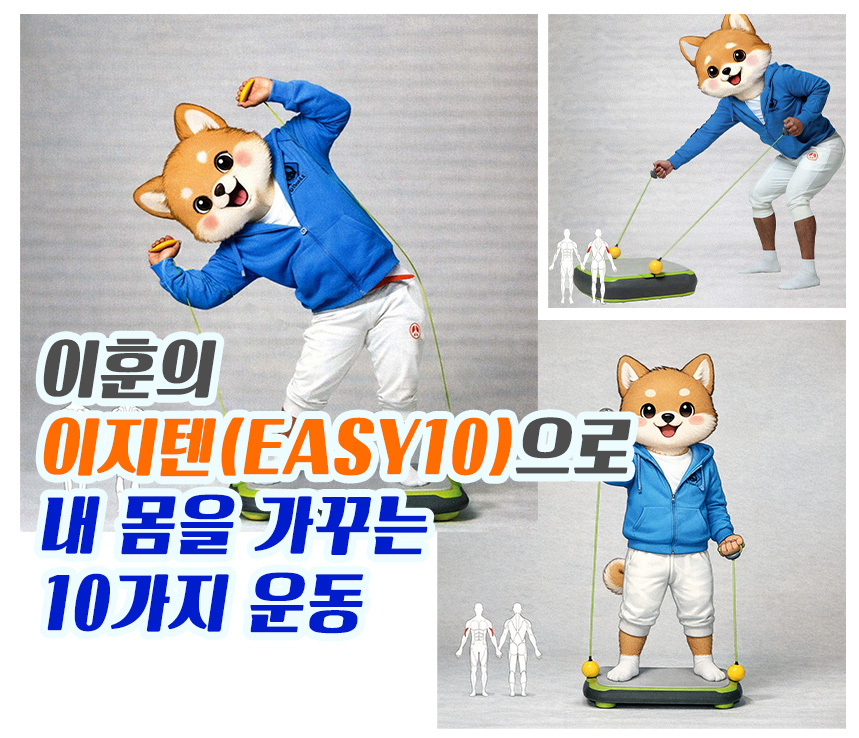 이훈의 이지텐(easy10)으로 내 몸을 가꾸는 10가지 운동