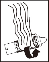 HP8651로 느슨한 컬의 볼륨감 살리기 및 웨이브 연출