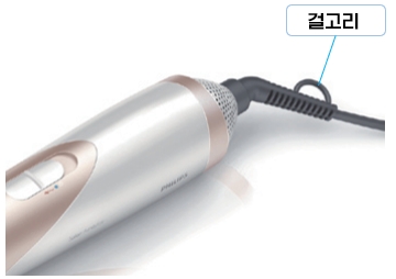 PHILIPS Hair Styler HP8651/HP8650 : 걸고리