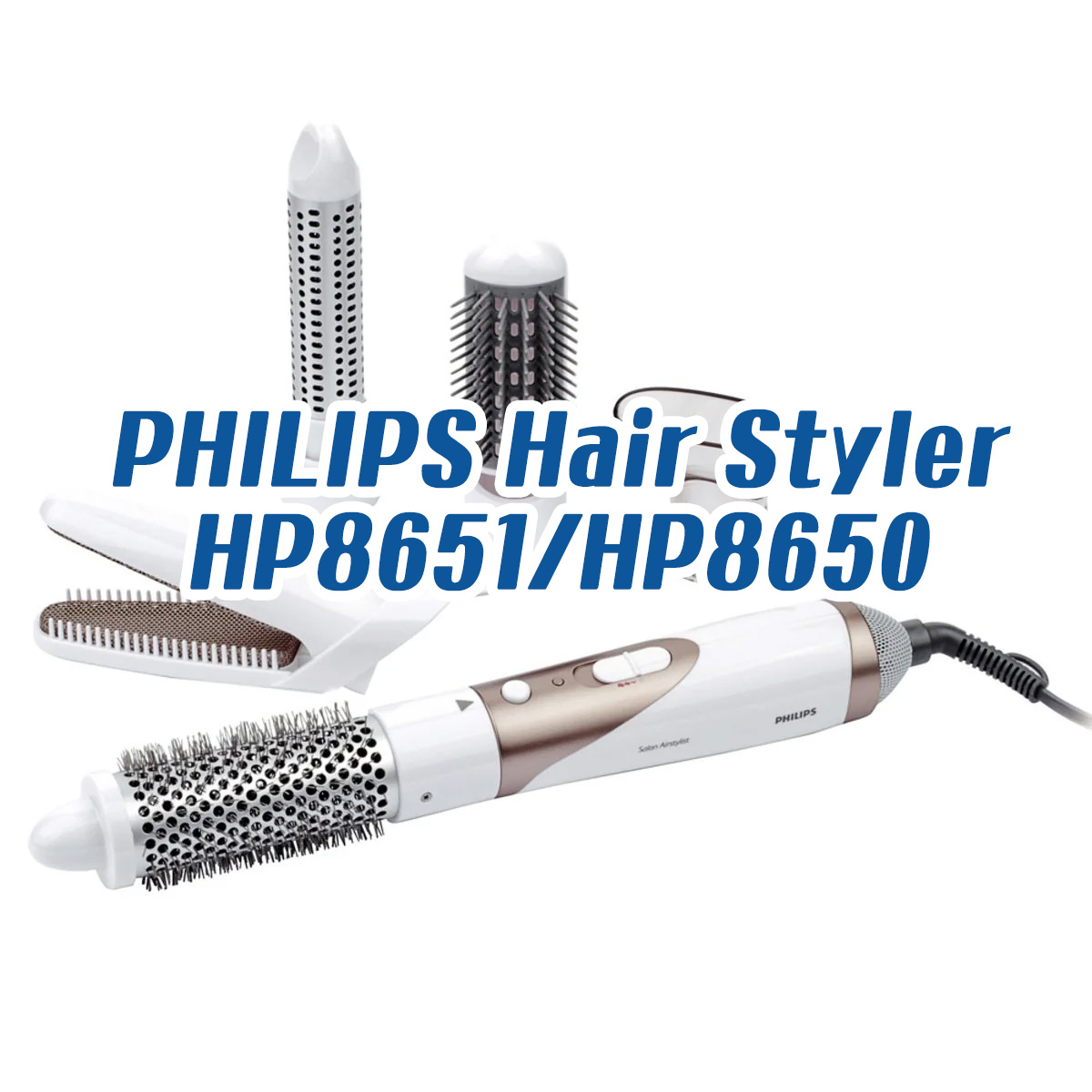 PHILIPS Hair Styler HP8651/HP8650 사용 방법