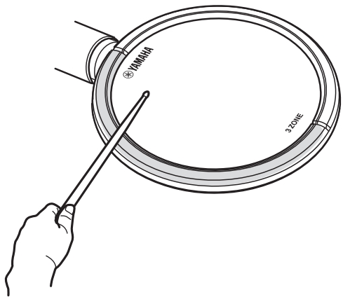 YAMAHA 전자 드럼 기본 연주 기법 : 스네어 오픈 림 샷