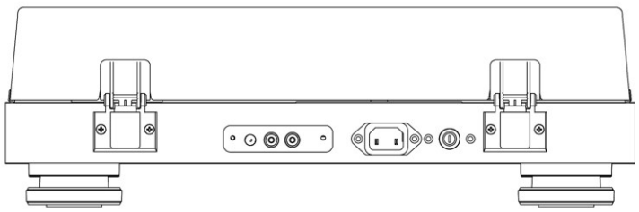 TT350 Classic 턴테이블 조립 참고 그림 - 5. 힌지 장착