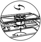 미닉스 미니 식기세척기 필터 청소 첫 단계 분리 방법