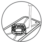 미닉스 미니 식기세척기 필터 흐르는 물 세척 방법