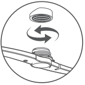 미닉스 미니 식기세척기 상부 분사노즐 분리 그림