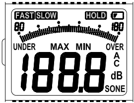 MT-4618 LCD 표시창 예시