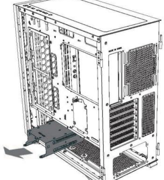 J.HDD/SDD 조립 방법 설명 그림1