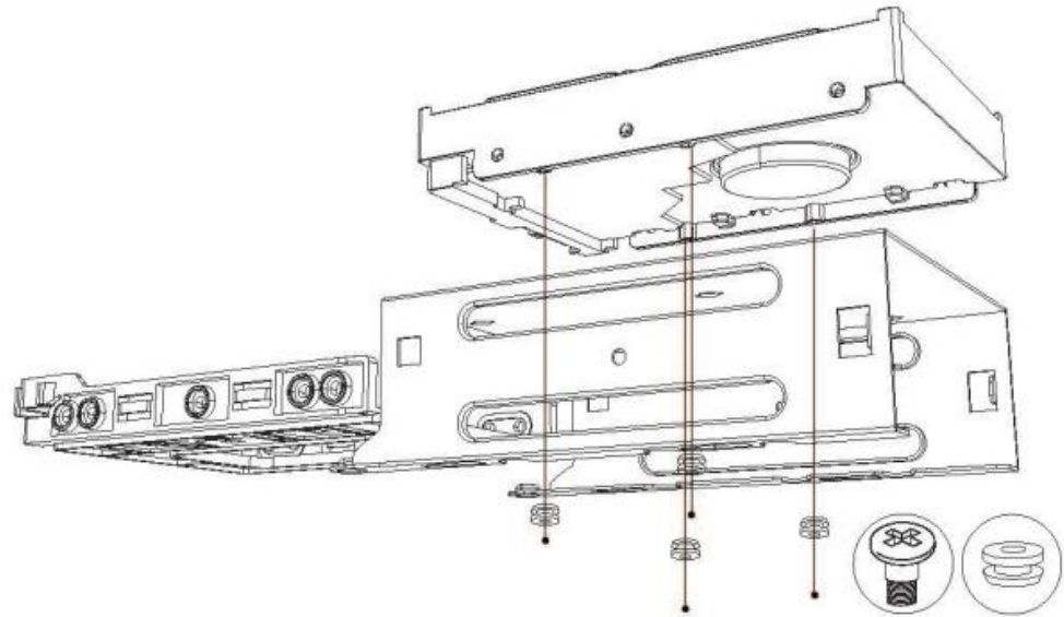 J.HDD/SDD 조립 방법 설명 그림2