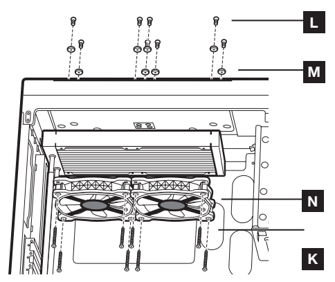 AMD AM4 라디에이터와 팬 설치 이미지