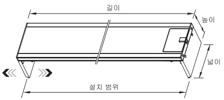 PAISIZ PZ4 Series 모델별 사양 사이즈 참고 그림