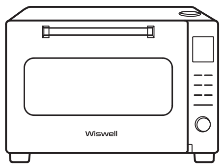 위즈웰 인헨스 오븐 WOP100 제품 그림