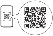 Baseus 앱 다운로드용 QR 코드와 앱 연결 안내 이미지