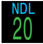 Petrel 3 NDL 20분 표시 화면